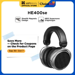 Planar Magnetic Over-Ear Headphones with High Fidelity Sound for Audiophiles