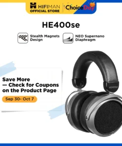 HIFIMAN HE400SE Planar Magnetic Over-Ear Headphones
