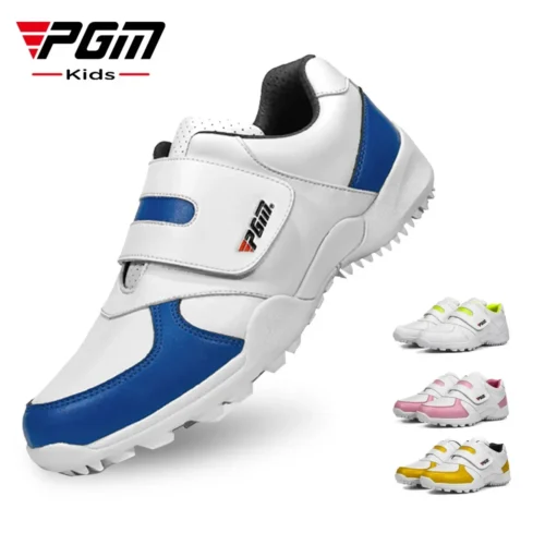Alternative view of PGM Children's Golf Shoes Boys And Girls Sports Sh oes Breathable And Comfortable Golf Shoes