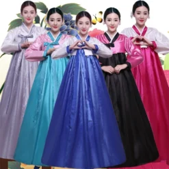 Alternative view of Korean Traditional Hanbok Dress for Women - Available in 10 Elegant Colors