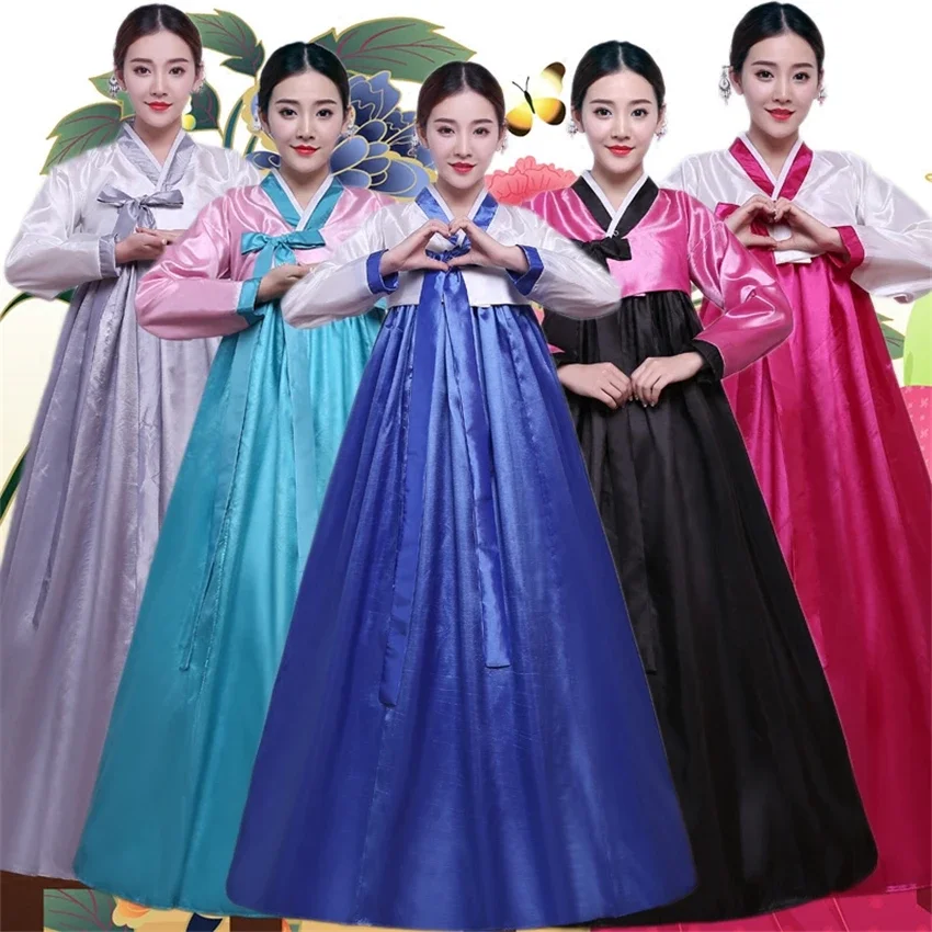 Korean Traditional Hanbok Dress for Women - 10 Colors Available - Image 2