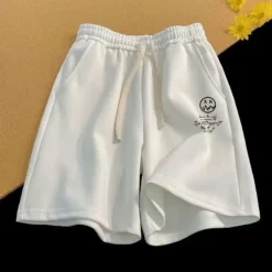 Alternative view of Oversized Sports Shorts for Men with Wide Leg Design - Thin and Casual