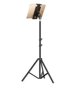 Xnyocn Adjustable Tripod Floor Tablet Stand for 4-13 Inch Devices