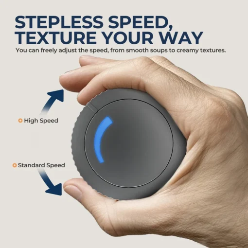 Stainless Steel Hand Blender with 1000W Power, Mixing Beaker, Processor, and Whisk - Image 4