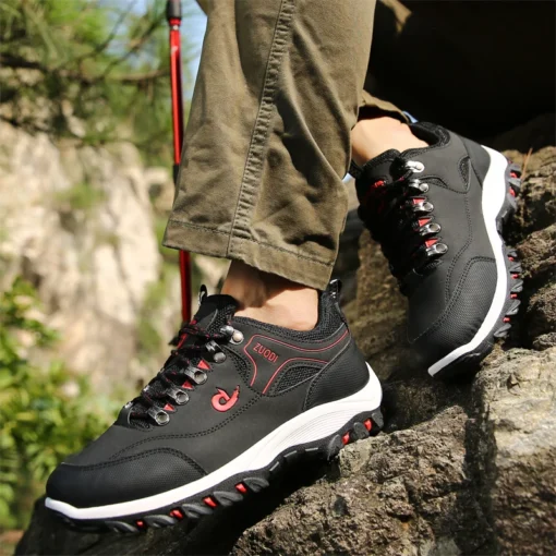 Breathable Casual Athletic Trainers for Men - Outdoor Running Sneakers - Image 6