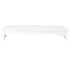 Computer Monitor Shelf Riser with Heightened Design for Desktop Use