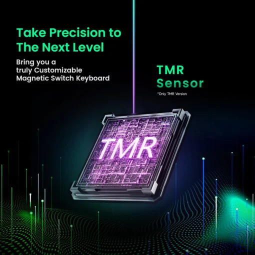 Mechanical Keyboard with Magnetic Switches, 8K ARGB Lighting, 60% Design for Gamers - Image 5