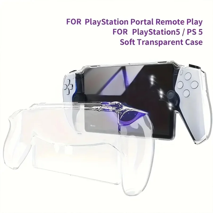 Transparent TPU protective cover, suitable for PS Portal - shock-absorbing and scratch resistant protective shell - Image 5
