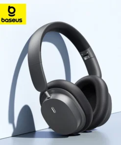 Baseus Bowie D05 Wireless Headphone Bluetooth 5.3 Earphone HIFI Level Headset 40mm Driver Foldable Over Ear Headphone 70H Time