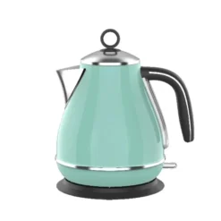 Electric Kettle with Large Capacity, Stainless Steel Construction, Retro Design