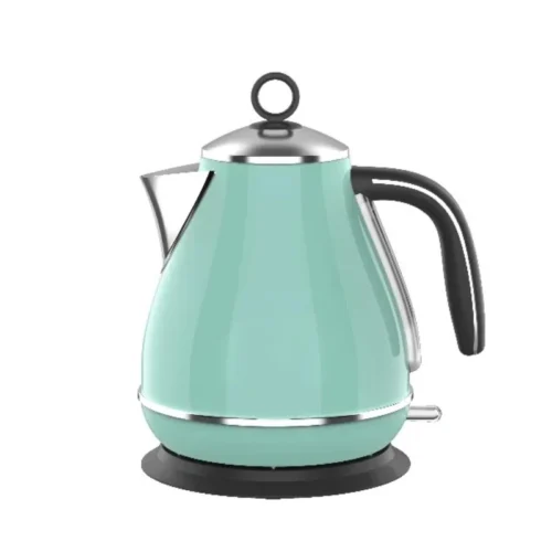 1.7 L Large Capacity European Retro Style Kettle Household Appliances Teapot Stainless Steel Electric Kettle
