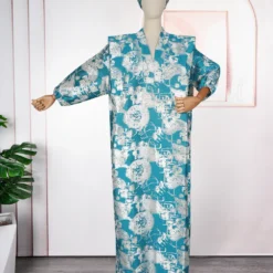 Alternative view of Traditional African Dashiki Maxi Dress with Ankara Fabric for Women