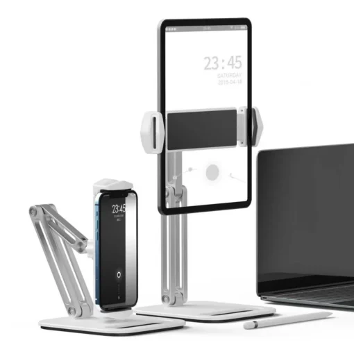 Artpowers Magnetic Tablet Holder for Desk - Metal Design Compatible with iPad Pro, Xiaomi, Samsung, and Huawei Tablets - Image 5