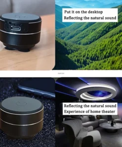 Alternative view of Portable Mini Bone Conduction Bluetooth Speaker - Wireless Stereo Audio