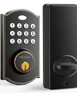 Electronic Keyless Entry Door Lock with Keypad – Waterproof Smart Latch Lock