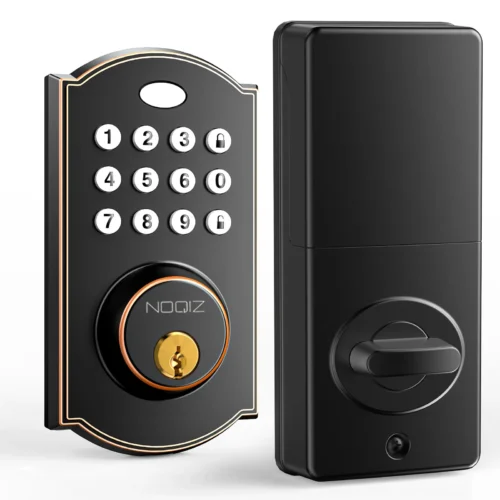 Electronic Keyless Entry Door Lock with Keypad – Waterproof Smart Latch Lock