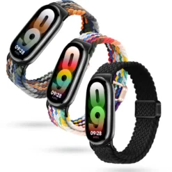 Alternative view of Nylon Strap for Xiaomi Mi Band 9/8 with Breathable Design for Sports Enthusiasts