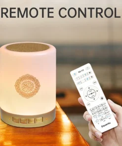 Alternative view of Azan Wireless Bluetooth Quran Night Light Speaker - Portable Mini Lamp