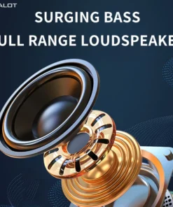 Alternative view of ZEALOT Portable Wireless Speaker with 10-Hour Playtime and Booming Bass