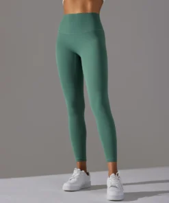 High Waist Women's Yoga Leggings - Breathable Sports Pants for Gym and Fitness Activities