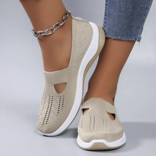Comfortable Women's Orthopedic Mesh Sneakers - Breathable, Non-Slip, Perfect for Spring and Summer
