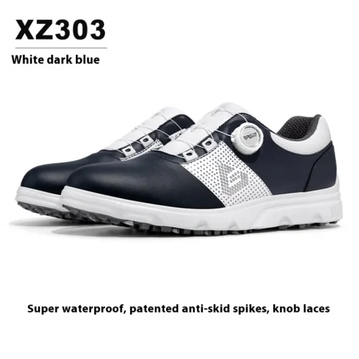 Men's Waterproof Golf Shoes with Anti-Slip Sole for Enhanced Stability and Comfort - Image 6