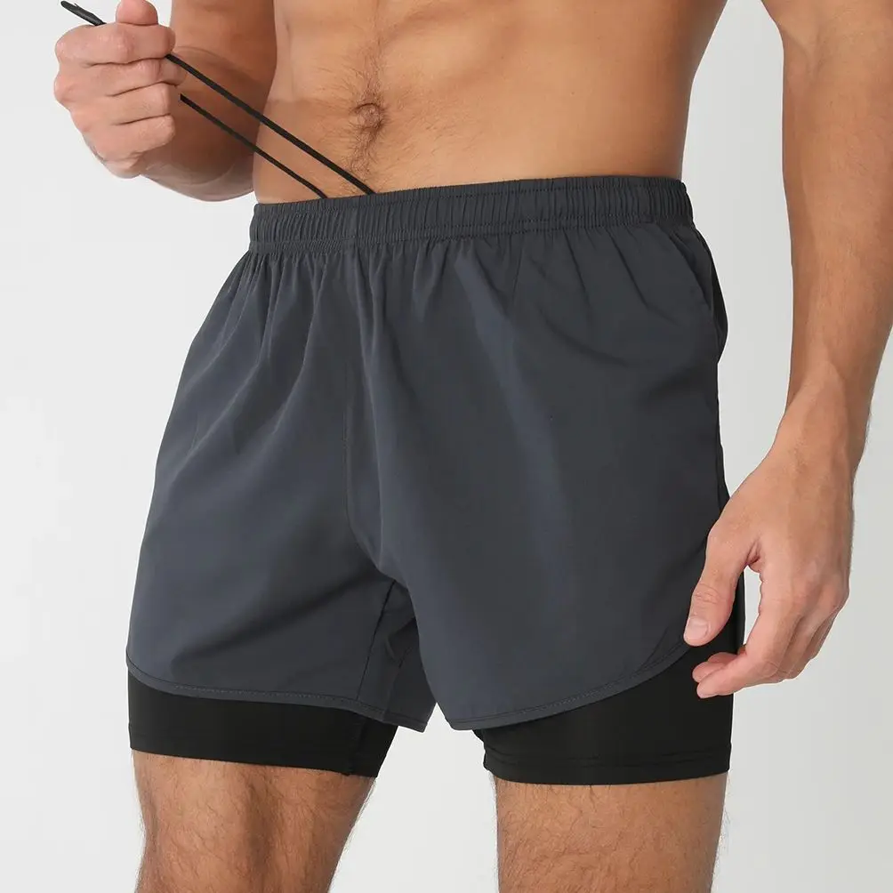 Men's Running Shorts with Liner, Quick Dry and Lightweight Athletic Shorts - Image 4