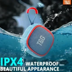 Alternative view of Portable Bluetooth Speaker – Mini Waterproof IPX4 with TWS Stereo and FM Support for Car Audio Users