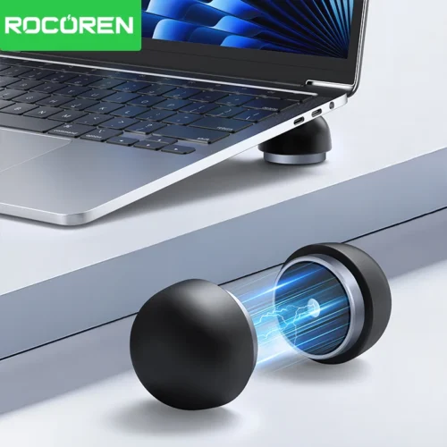 Rocoren Magnetic Mini Laptop Stand for MacBook Pro/Air - Cooling Support Bracket