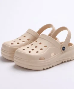 Women's Chunky Platform Clogs - Non-Slip Summer Sandals