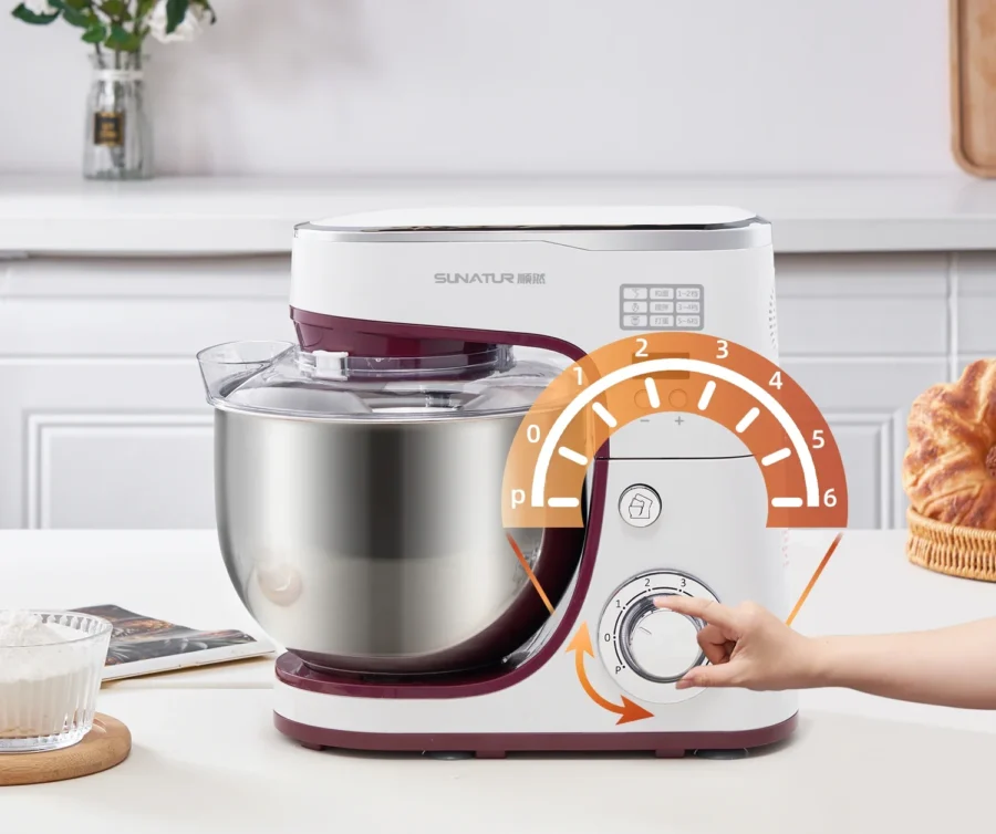 Sunran 220V Stand Mixer - Automatic Dough Kneader for Commercial Use - Image 4