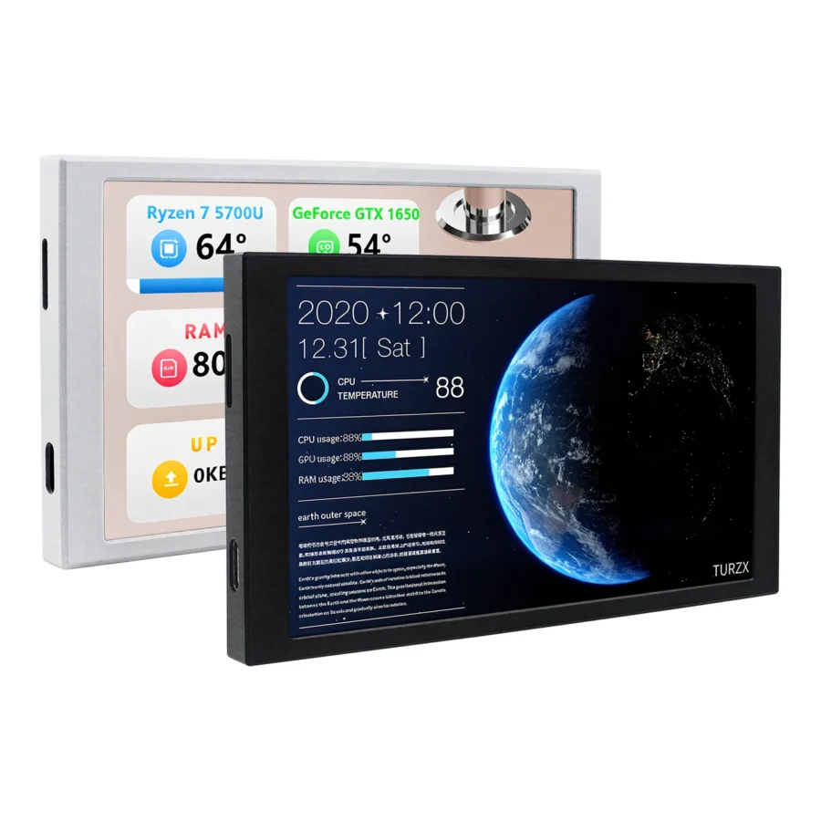 TURZX 5.2" IPS USB-C Computer Monitor - 1280x720 Extended Screen for Windows 10/11 - Image 6