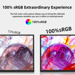 Alternative view of 16" Portable IPS Monitor with 100% sRGB and 1200P Resolution for Gaming and Travel