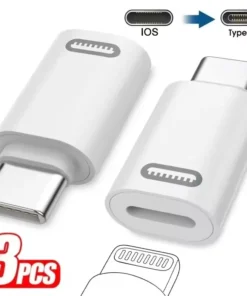 IOS To USB C Fast Charging Adaptador Lightnning To Type C Adapter USB C Data Transfer Converter for IPhone 16 15 Samsung Google