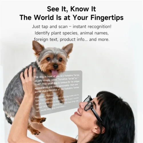 Alternative view of AI Smart Glasses Real-time Translation Dual Camera Bluetooth Call Sunglasses Shoot Audio Video Music Player Multifunctional Men