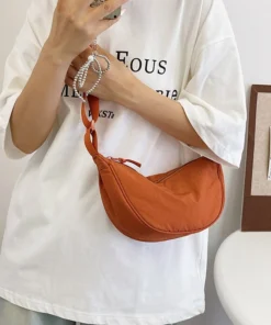 Alternative view of Simple Design Women's Messenger Bag Fashion Ladies Nylon Hobos Small Shoulder Bags Vintage Female Girls Purse Cloth Handbags