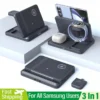 Samsung 3-in-1 Wireless Charger Stand for Fast Charging Galaxy Devices and Accessories