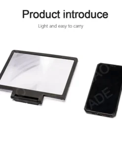 Alternative view of NEW 3D Screen Amplifier Mobile Phone HD Screen Video Glass Stand Magnifier For Phone Enlarged Screen Phone Stand Bracket