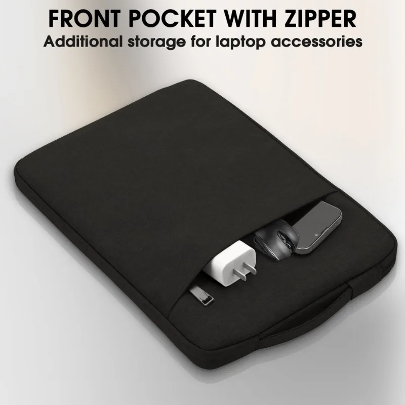 Laptop Sleeve Case for 11" to 16" MacBook and Other Laptops - Protective Pouch - Image 2