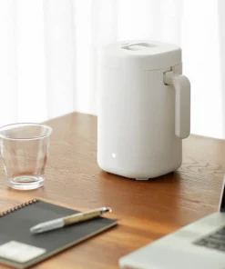 Alternative view of 800ml Multi-Function Ceramic Rice Cooker – Non-Stick Portable Electric Lunch Box for 1-2 People