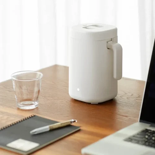 Alternative view of 800ml Multi-Function Ceramic Rice Cooker – Non-Stick Portable Electric Lunch Box for 1-2 People