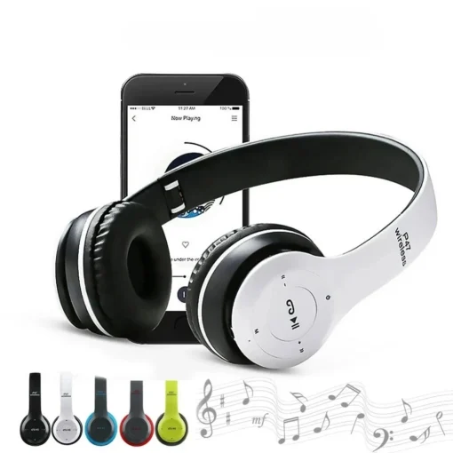 Bluetooth Wireless Headphones – Foldable HiFi Stereo with Bass for Music and Gaming - Image 4