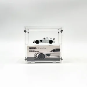 Acrylic Display Case for 1/64 Scale Model Cars, High-Grade Transparent Box for Collectors - BOB39 for TW