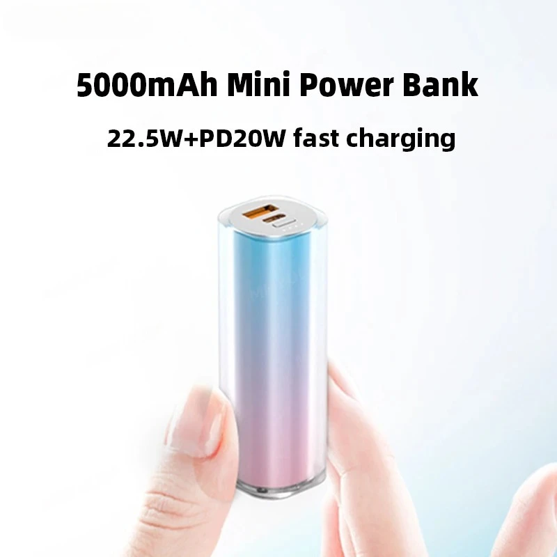5000mAh Portable Power Bank with PD 20W Fast Charging for iPhone, Samsung, Xiaomi - Image 6