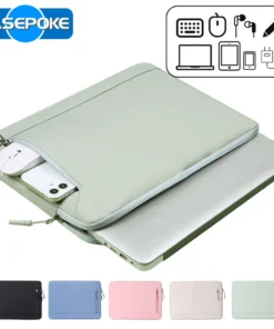 CASEPOKE Waterproof Laptop Sleeve Bag for 13.3 to 15.6 Inch Laptops and Tablets