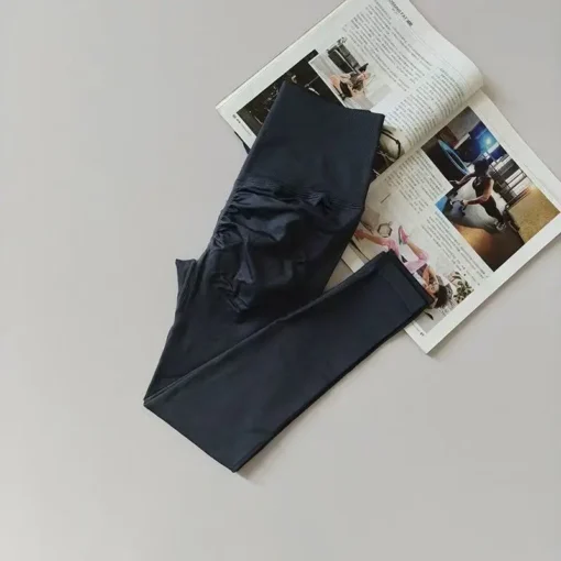 High Waist Seamless Yoga Leggings with Quick-Dry Fabric for Women - Image 5