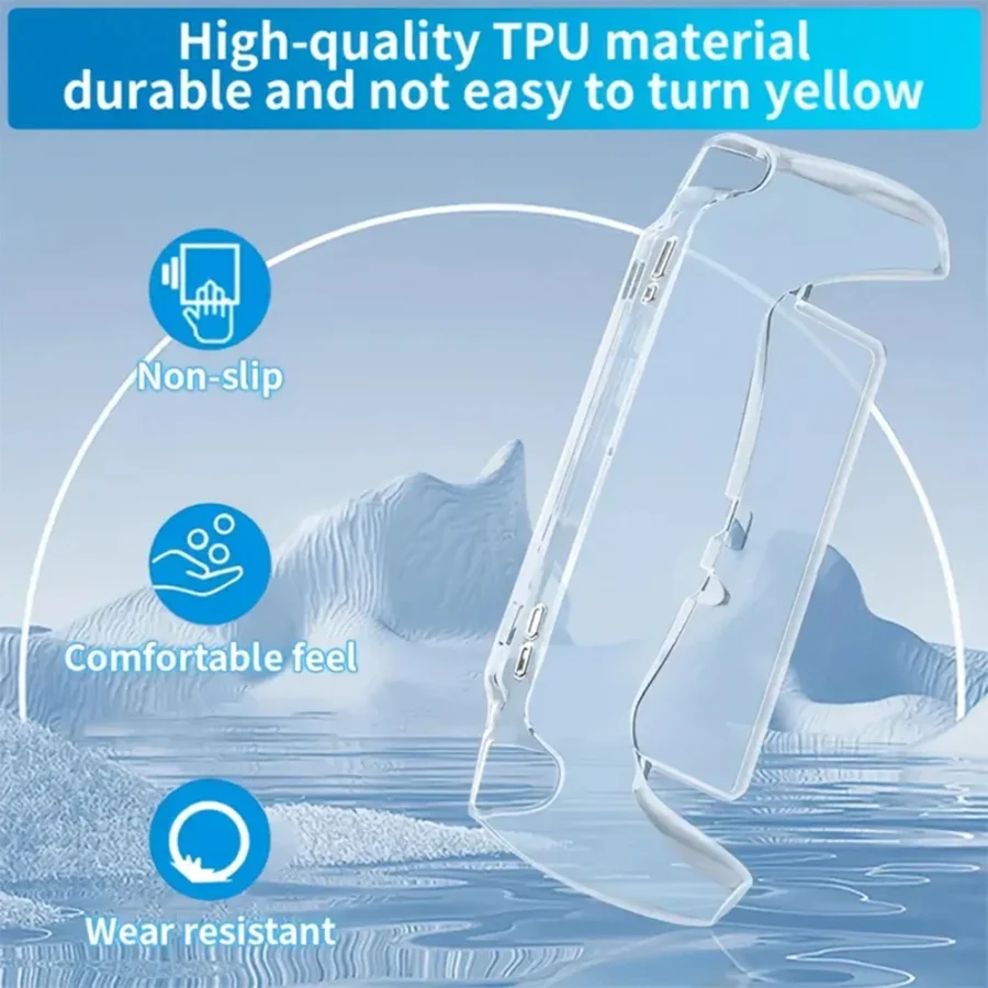 Transparent TPU protective cover, suitable for PS Portal - shock-absorbing and scratch resistant protective shell - Image 3