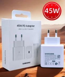 Original Samsung Charger 45W Super Fast Charge EU CERTIFIED Adapter For Galaxy Z Fold 5 4 3 Flip 5 4 3 S23 S24 Ultra S20 S22 S21