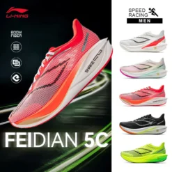 Men's Running Shoes with Professional Sports Design for Marathon Training - LI-NING FEIDIAN 5 CHALLENGER ARMV001