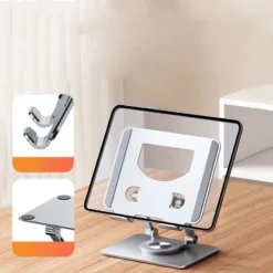Alternative view of Adjustable Tablet Stand with 360° Rotation for 4.7-12 Inch Devices